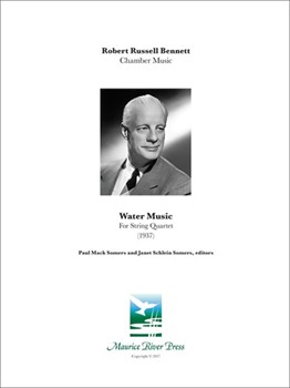 Water Music by Bennett Robert Russell - Paul Mack/janet Schl - for 4 Strings