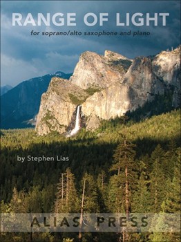 Range of Light For Alto Saxophone and Piano by Lias Stephen for