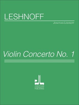 Violin Concerto by Leshnoff Jonathan for