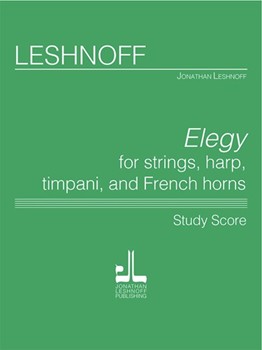 Elegy study score