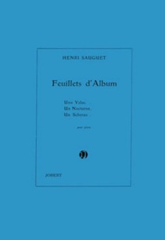 Feuillets D'Album by Sauguet Henri for