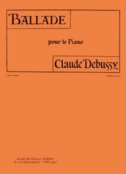 Ballade by Debussy Claude for