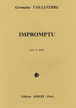 Impromptu Pour Piano by Tailleferre Germaine for