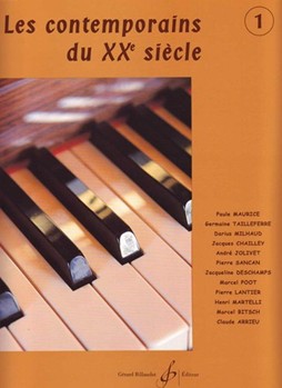 Les Contemporains Book 1 by Twentieth Century for Piano