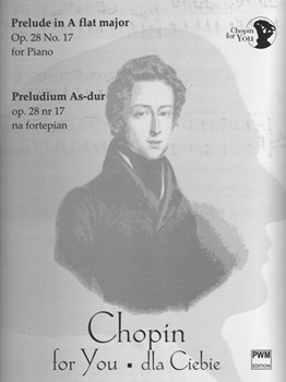 Prelude Opus 28 #17 A-flat Major by Chopin Frederic - Paderewski Ignace J - for Piano