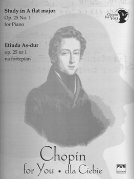 Etude Opus 25 #1 A-flat Major by Chopin Frederic - Paderewski Ignace J - for Piano