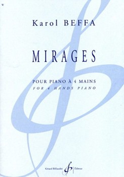 Mirages Pour Piano A 4 Mains by Beffa Karol for