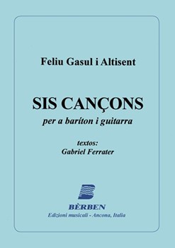 6 Cancons by Gasull Feliu for Guitar