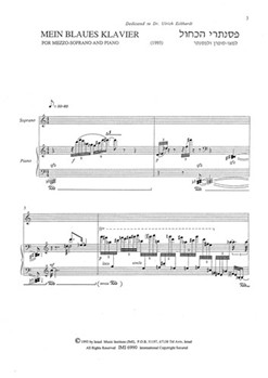 Mein Blaues Klavier by Tal Josef for