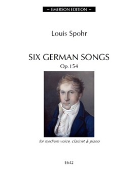 Six German Songs by Spohr Ludwig (Louis) for