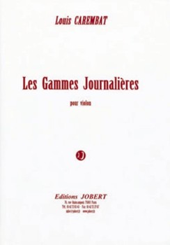 Gammes Journalieres by Carembat Louis for