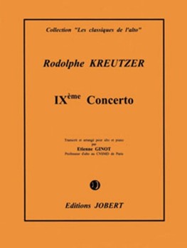 Concerto #9 by Kreutzer Rodolphe for