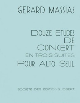 12 Etudes De Concert by Massias Gerard for