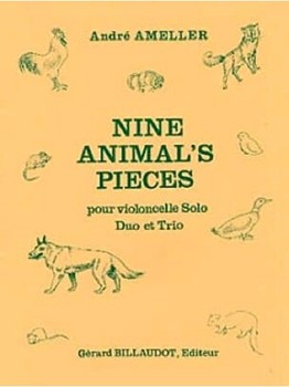 Nine Animal's Pieces by Ameller Andre for