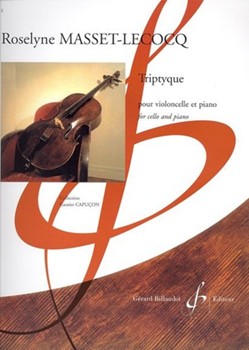 Triptyque Pour Violocelle Et Piano by Masset-lecocq Rosel for