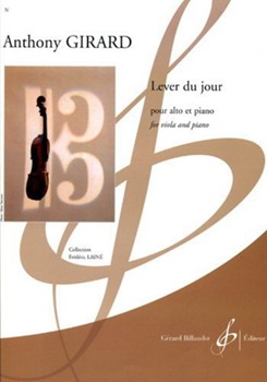 Lever Du Jour Pour Alto Et Piano by Girard Anthony for