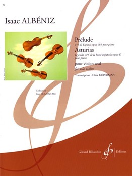 Prelude/Asturias Pour Violon Seul by Albeniz Isaac for