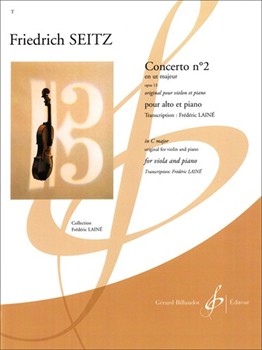 Concerto No. 2 en ut majeur Op. 13 by Seitz Friedrich for