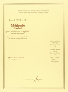 Method 2nd Part Progressive Studies by Sellner and Debondue - Bleuzet - for Oboe Method