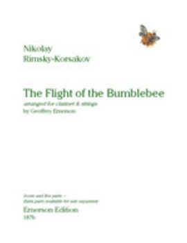 Flight Of The Bumble Bee by Rimsky-Korsakov Nikolai - Emerson G - for Clarinet Solo