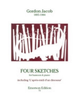 Four Sketches by Jacob Gordon for