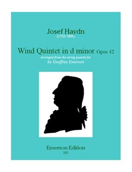 Woodwind Quintet In D Minor by Haydn Joseph - Emerson Geoffrey - for