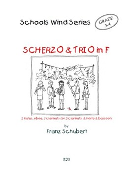 Scherzo & Trio In F by Schubert Franz - Emerson Geoffrey - for