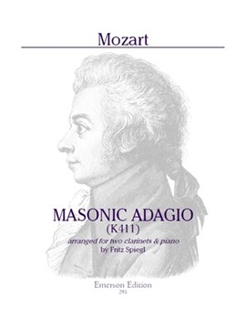 Masonic Adagio K411 by Mozart Wolfgang Amadeus for