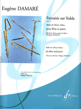 Fantaisie sur Yedda Op 103 [flute] Billaudot Edition