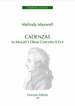 Cadenzas To Mozart's Oboe Concerto K 314 by Maxwell Melinda for