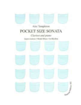 Pocket Size Sonata #1 by Templeton Alec for Clarinet Solo