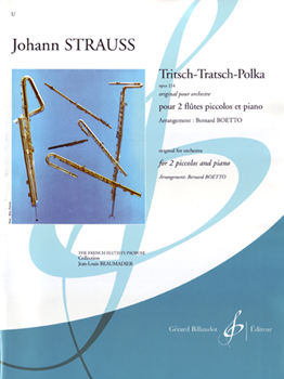 Tritsch-Tratsch-Polka Op 214 [piccolo duet] PICCOLO 2