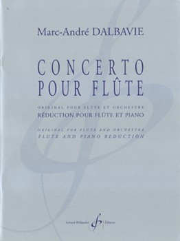 Concerto Pour Flute by Dalbavie Marc-Andre for