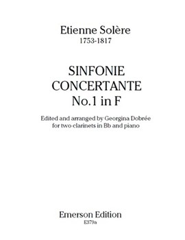 Sinfonie Concertante No.1 in F by Solere Etienne for