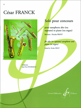 Solo Pour Concours [alto sax] Prost