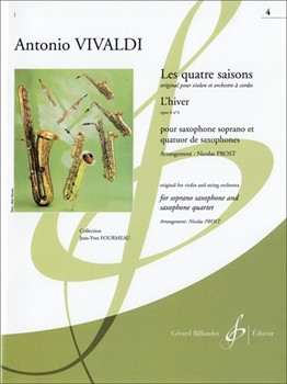 L'Hiver (Winter) Les quatre saisons (Op. 8 no. 4) by Vivaldi Antonio Lucio - Nicolas Prost - for