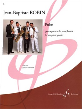 Pulse for saxophone quartet by Robin Jean-Baptiste for