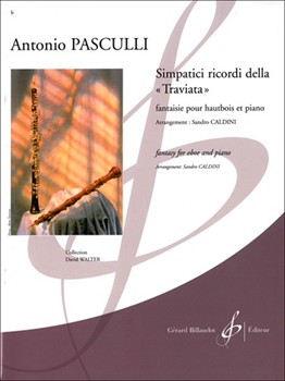 Simpatici Ricordi della Traviata fantasy for oboe and piano by Pasculli Antonio for