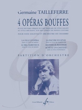 4 Operas Bouffes by Tailleferre Germaine for