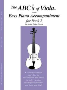 Carl Fischer Rhoda   ABCs of Viola - Intermediate Book 2 - Piano Accompaniment