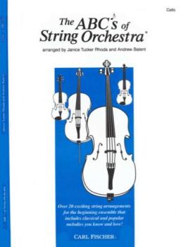 Carl Fischer Rhoda J Balent A  ABCs of String Orchestra - Cello
