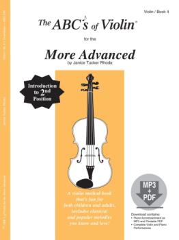 The ABC's Of Violin for the More Advanced, Bk 4 w/Download