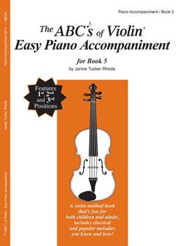 Abc's Of Violin Bk 5 Budding Virtuoso by Rhoda Janice Tucker - Rhoda Janice Tucker - Janice Tucker Rhoda for Piano Accompaniment (Book 5)