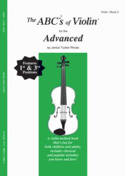 The ABC's of  Violin Book 3 for the Advanced