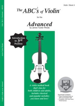 Carl Fischer Rhoda J   The ABCs of Violin for the Advanced 
Book 3 - Violin