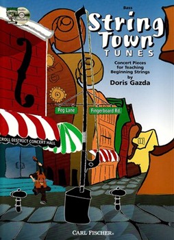 String Town Tunes by Gazda Doris - Gazda Doris - for String Bass w/c
