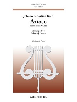 Arioso From Cantata #156 by Bach Johann Sebastian - Issac - for Violin and Piano