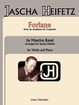 Forlane From Le Tombeau De Couperin by Ravel Maurice - Heifetz Jascha - for