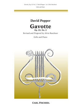 Gavotte (No. 2) for Cello and Piano