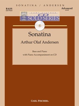Sonatina by Andersen Arthur Ola for String Bass w/c